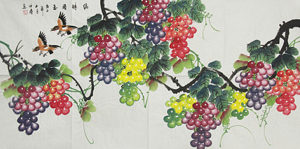 当代画家 韦仲博 国画作品