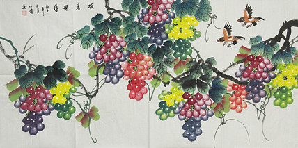 当代画家 韦仲博 国画作品