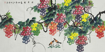 当代画家 韦仲博 国画作品