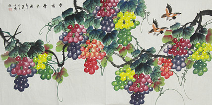 当代画家 韦仲博 国画作品