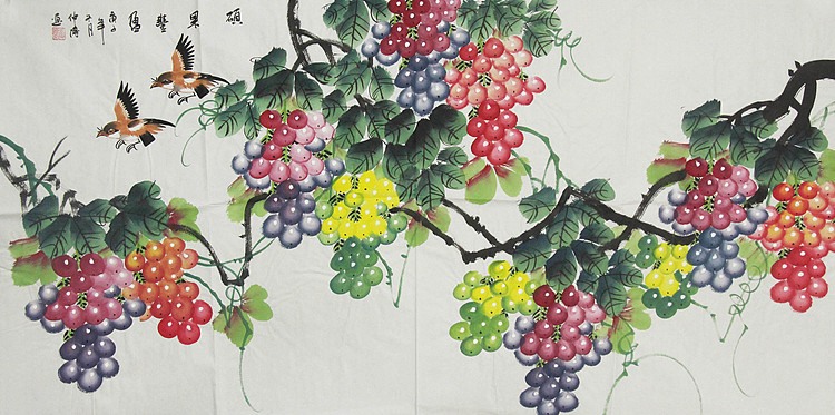 当代画家 韦仲博 国画作品