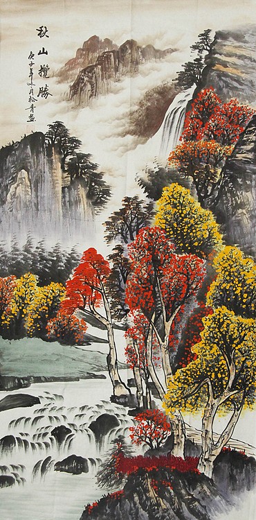 职业艺术家——画家松青