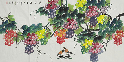 当代画家 韦仲博 国画作品