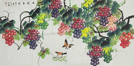 当代画家 韦仲博 国画作品