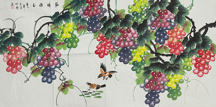 当代画家 韦仲博 国画作品