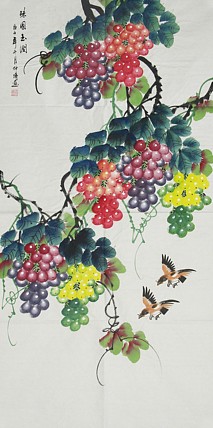当代画家 韦仲博 国画作品