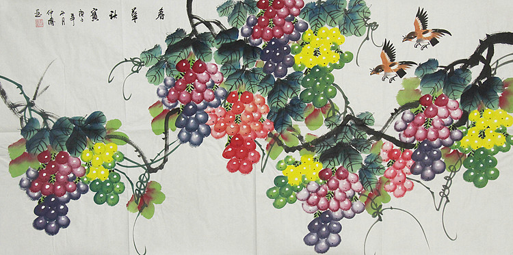 当代画家 韦仲博 国画作品