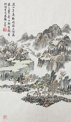 新疆美术家协会会员，和田地区美术家协会副主席 陈克斌