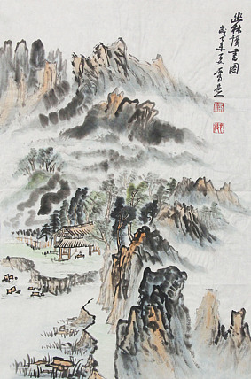 新疆美术家协会会员，和田地区美术家协会副主席 陈克斌