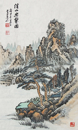 新疆美术家协会会员，和田地区美术家协会副主席 陈克斌