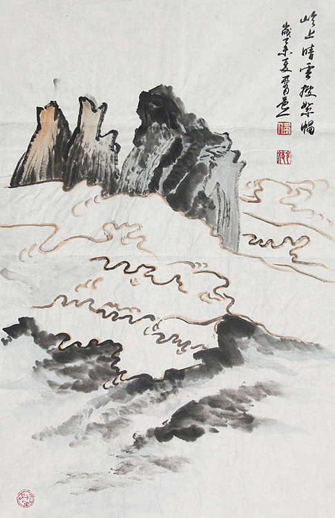 新疆美术家协会会员，和田地区美术家协会副主席 陈克斌