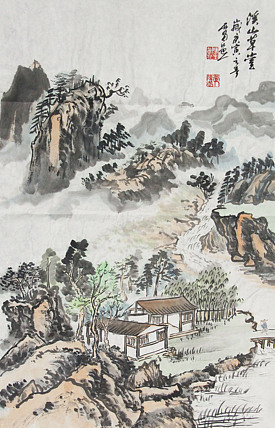 新疆美术家协会会员，和田地区美术家协会副主席 陈克斌