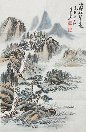 新疆美术家协会会员，和田地区美术家协会副主席 陈克斌