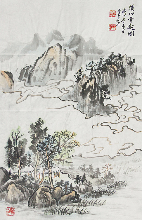 新疆美术家协会会员，和田地区美术家协会副主席 陈克斌