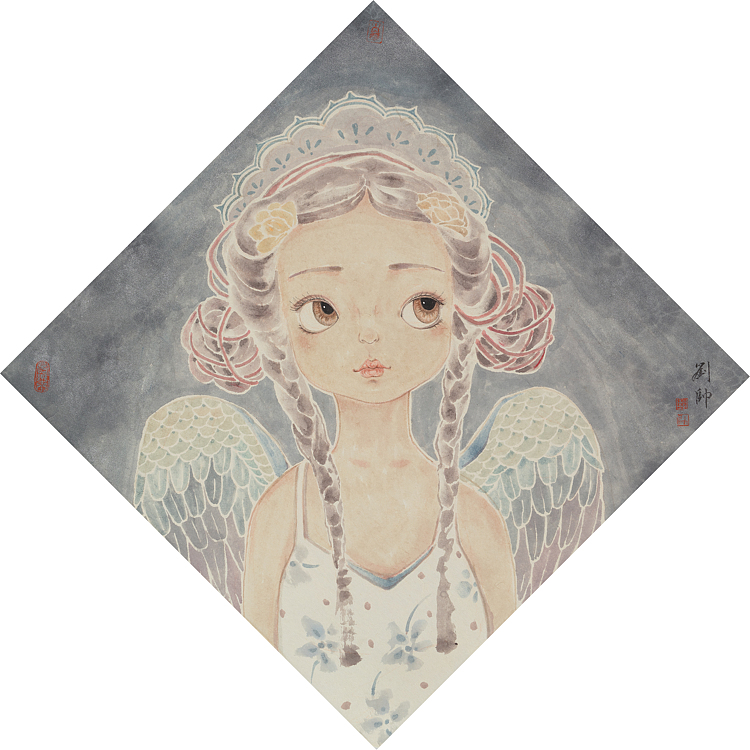 中央美术学院硕士 刘帅 人物