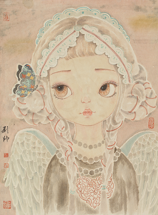 中央美术学院硕士 刘帅 人物