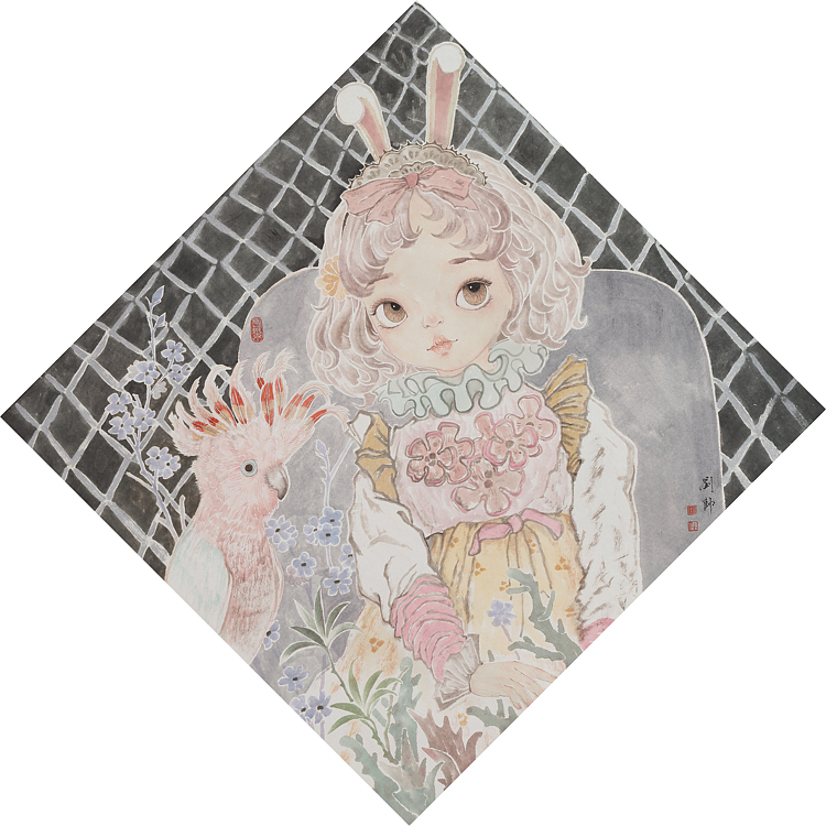 中央美术学院硕士 刘帅 人物