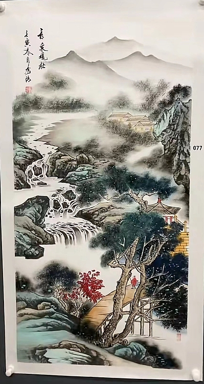 孙秀清 青绿山水