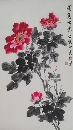 当代花鸟画家 徐慧 精品国画花鸟