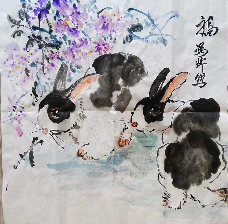 河北省美术家协会会员 冯芹 国画