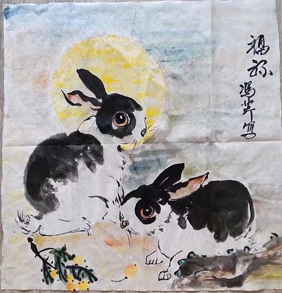 河北省美术家协会会员 冯芹 国画