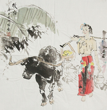 精品仕女图——画家孙刚柱
