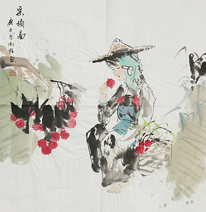 精品仕女图——画家孙刚柱