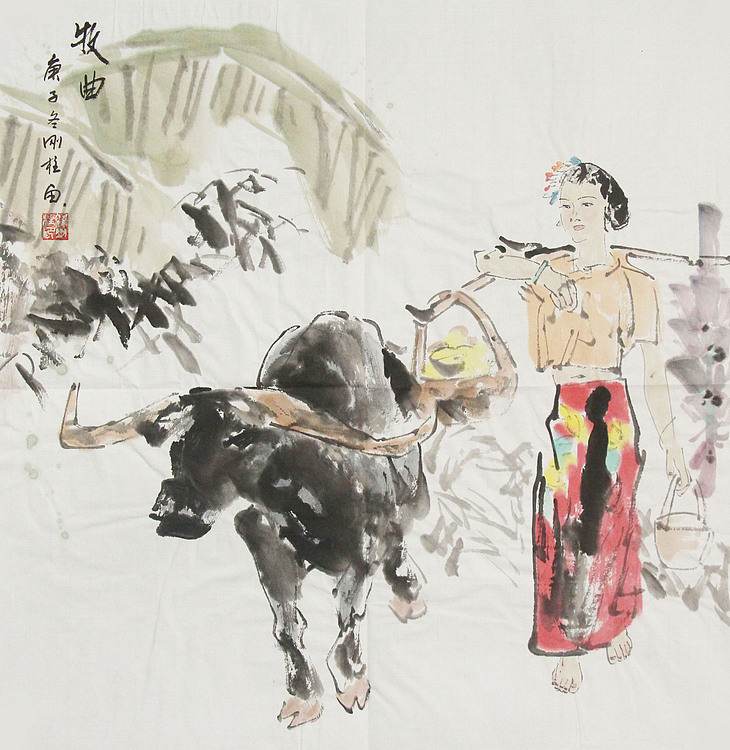 精品仕女图——画家孙刚柱