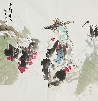 精品仕女图——画家孙刚柱