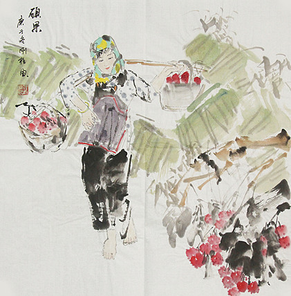 精品仕女图——画家孙刚柱
