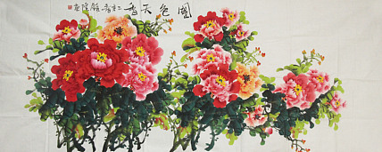 八尺巨幅精品山水——画家镇明