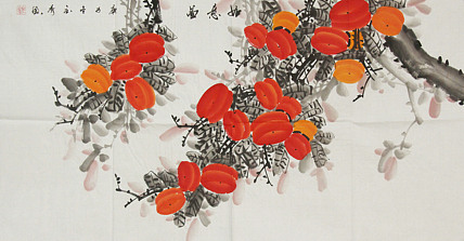 画家 金秀 国画作品