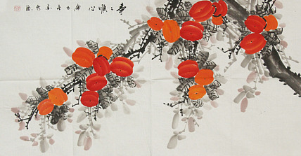 画家 金秀 国画作品