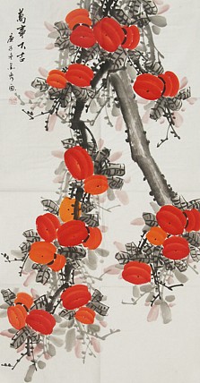 画家 金秀 国画作品