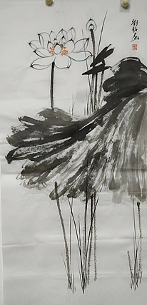 刘超 写意荷花