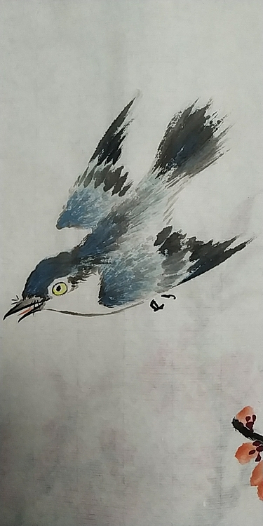 刘超 小写意花鸟画册页八开