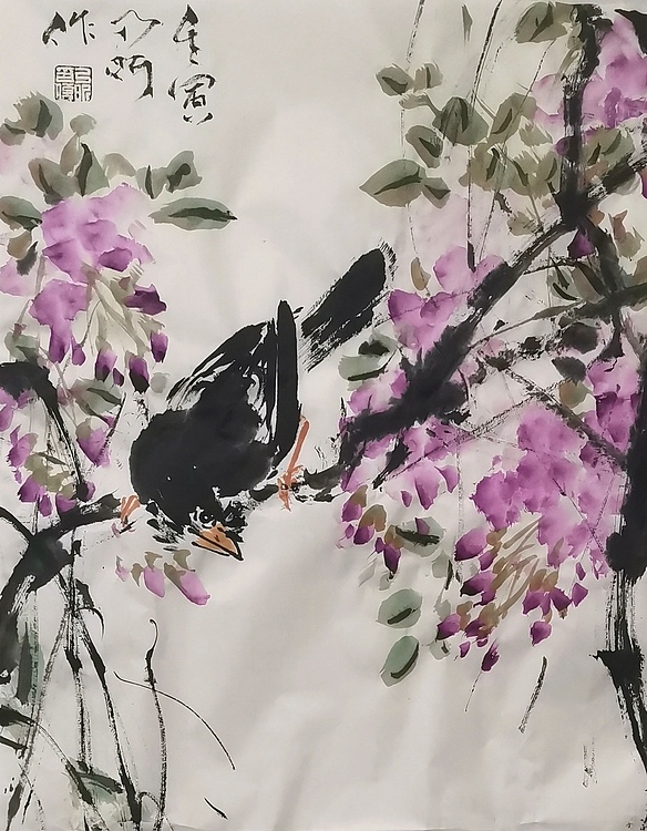 中国人民大学讲师 李乃昕 精品花鸟