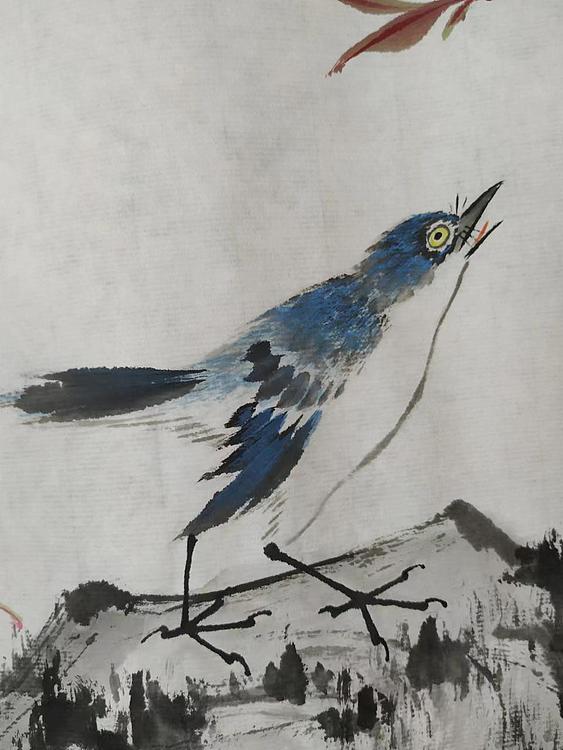 刘超 小写意花鸟册页八开