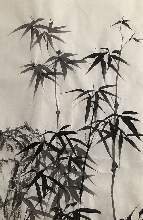 学璟 竹韵4条屏