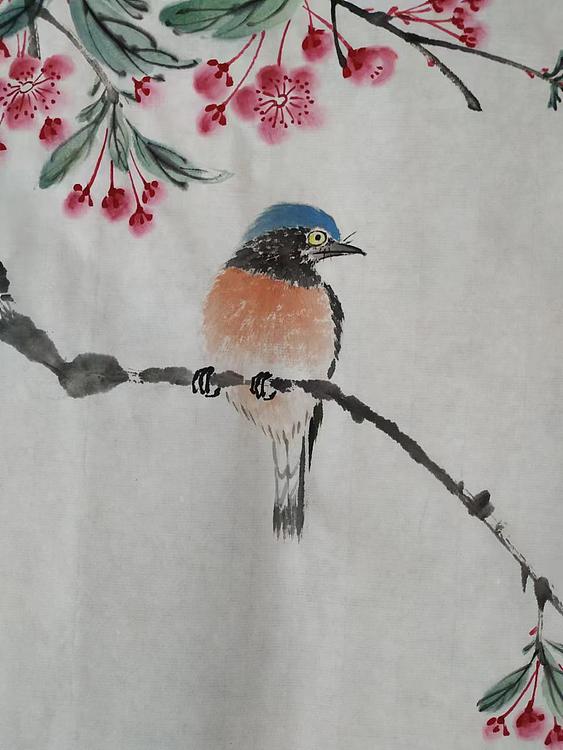 刘超 小写意花鸟