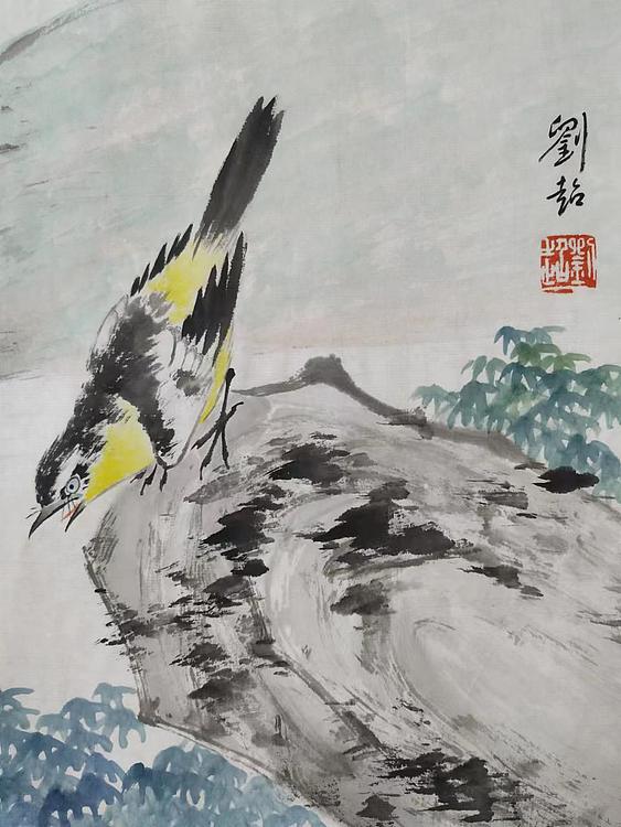 刘超 小写意花鸟画册页八开