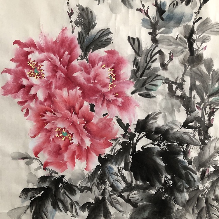 学璟 花开富贵