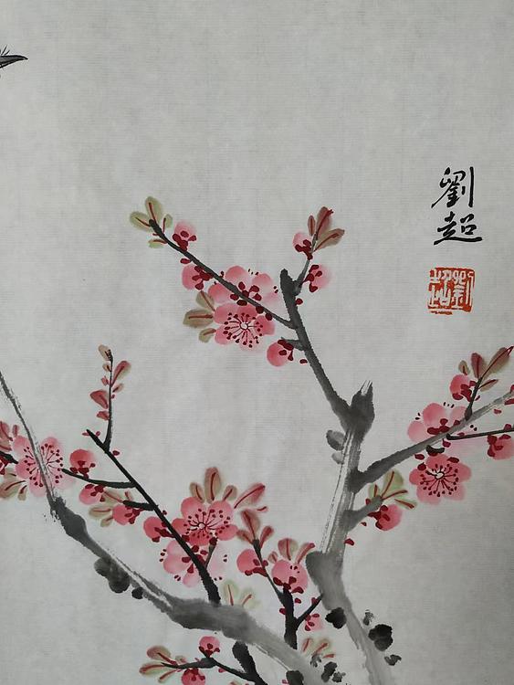 刘超 小写意花鸟