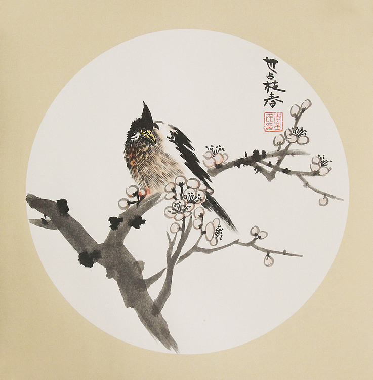 职业画家 教师 李丕民 中国画作品