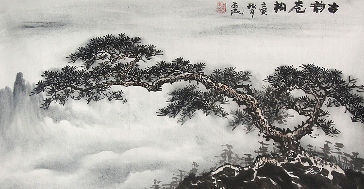 职业画家 教师 李丕民 中国画作品