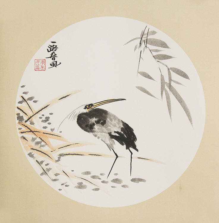 职业画家 教师 李丕民 中国画作品