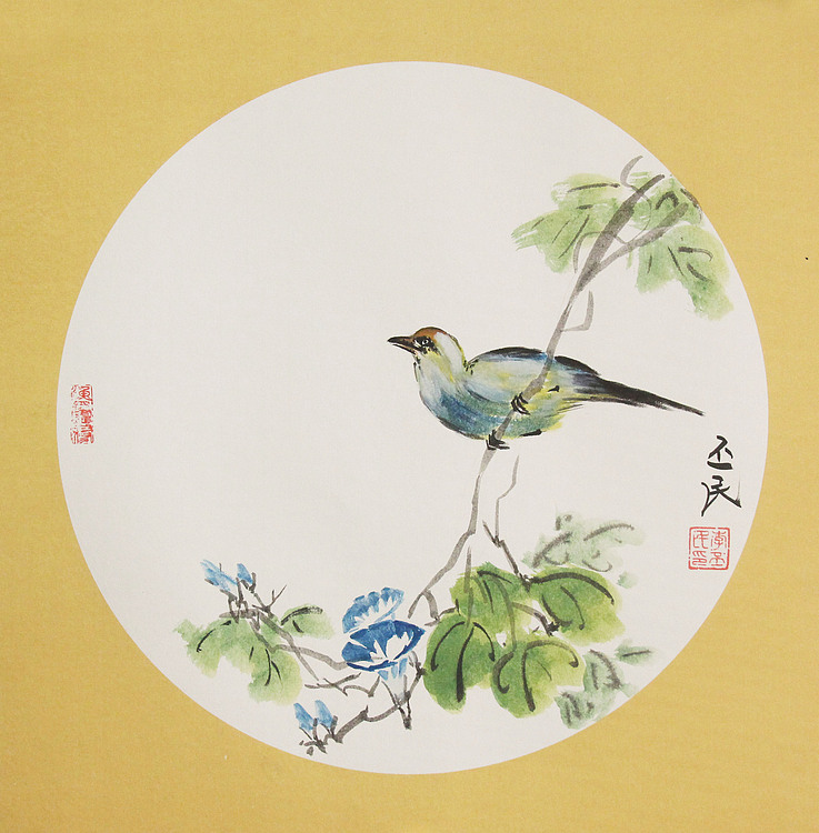 职业画家 教师 李丕民 中国画作品