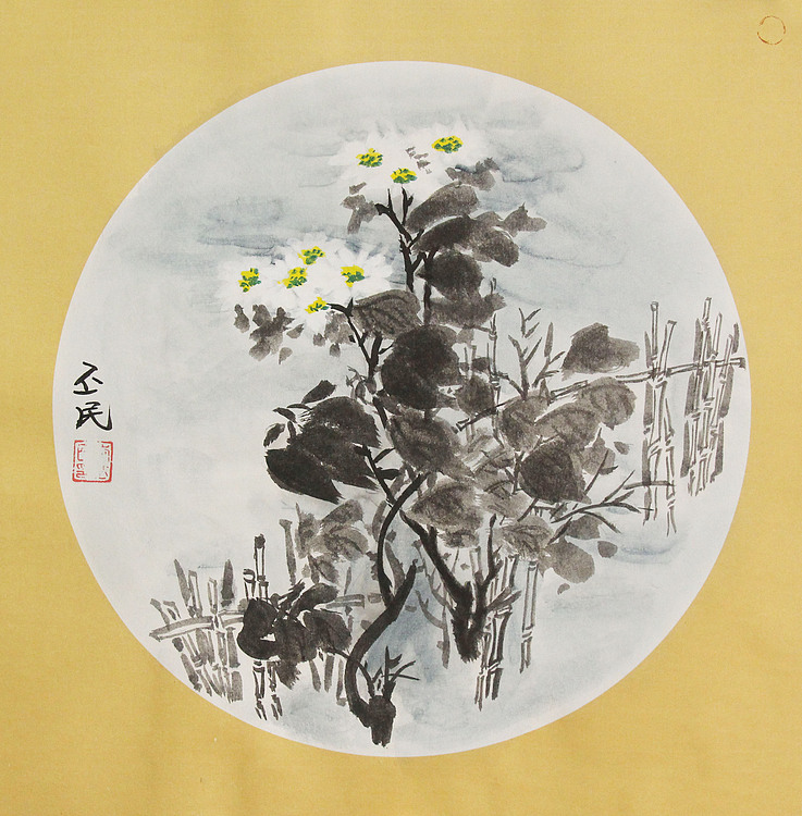 职业画家 教师 李丕民 中国画作品