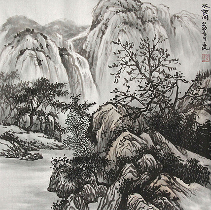 职业画家 教师 李丕民 中国画作品