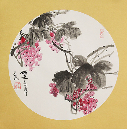 职业画家 教师 李丕民 中国画作品